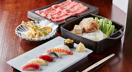 愛宕グリーンヒルズ「XEX ATAGO GREEN HILLS / tempra & sushi An」
お食事をご利用の方は平日ランチが10％OFF！